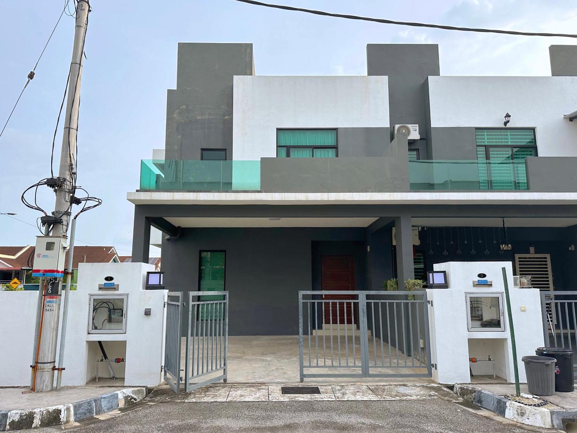 12Pax-4Br3.5Ba2Lvr/Bm/Juru/100In Proj/Autocity/Ikea Villa Simpang Ampat  Eksteriør bilde